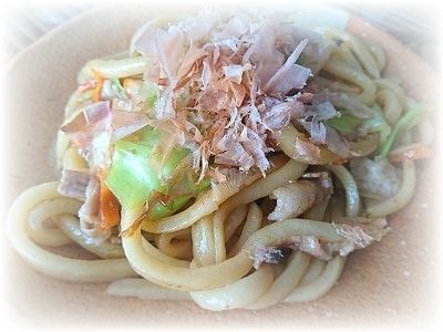 2021-02-11 自家製麺「焼きうどん」