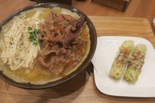 手打ちうどん 上を向いて@香里園