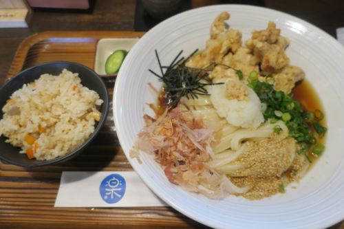 釜あげ饂飩 楽@玉出