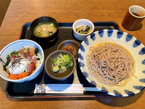 本日のLunch(2021/03/14)地酒とそば・京風おでん 三間堂 堺筋本町店