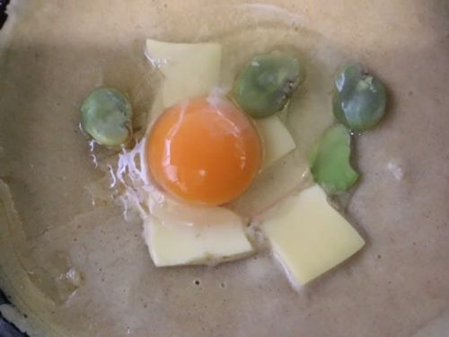 蕎麦粉を使うともっちり感