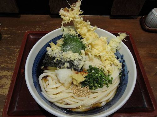 うどん棒 大阪店 @ 待望の ひや天うどん!