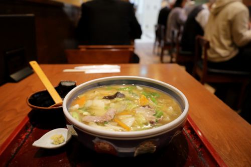 名物チャンポンうどんが旨い! うどん棒 大阪本店 @ 梅田 210420