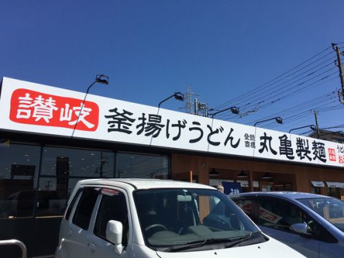 青唐おろし醤油うどん@丸亀製麺