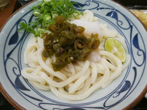 丸亀製麺 青唐おろし醤油うどん