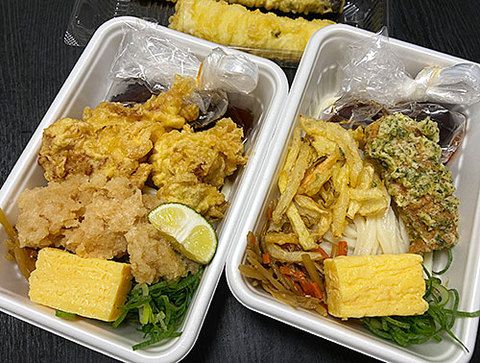 高松市 丸亀製麺でうどん弁当(`・ω・´)b