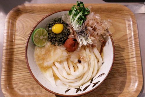 具沢山春大根のオロシぶっかけおうどん Udon Kyutaro @ 大阪市中央区久太郎町 210626