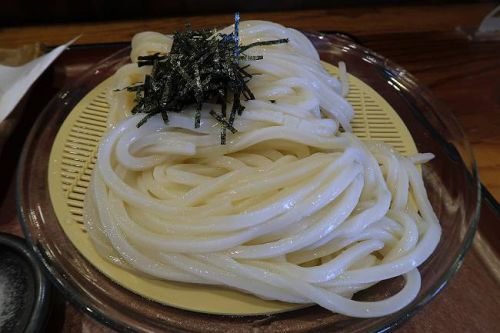 釜楽うどん 三心(みみ) @ 野菜天ぷらざるうどん