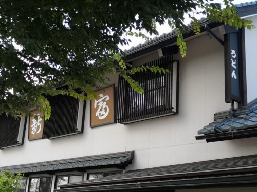 新富 海老天おろしうどん