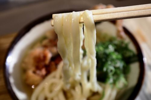 温かいかけうどんが恋しくて Udon Kyutaro @ 大阪市中央区久太郎町 211009