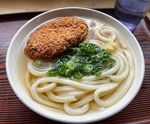 めんくいうどんと孫(`・ω・´)b
