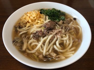 冷凍庫の在庫処分で「肉きのこうどん」