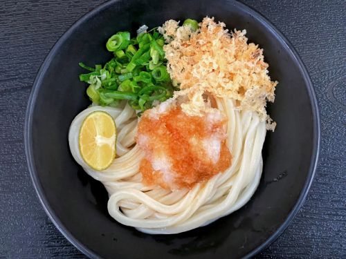 冷たいうどんもめっちゃ美味しいじゃないの! うどんの田 @ 高松市寺井町 今年初めての讃岐うどんツアー 二軒目 220122