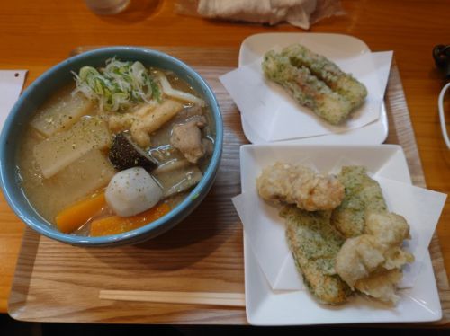 手打ちうどん 上を向いて@香里園