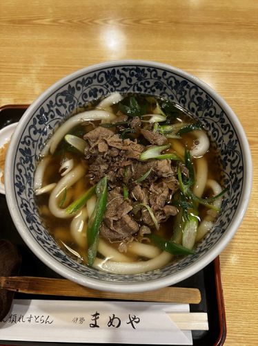 伊勢うどんのまめや@うどん 三重 伊勢市