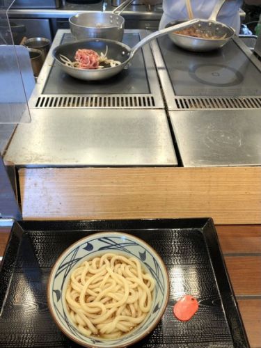 焼きたて肉うどん@丸亀製麺