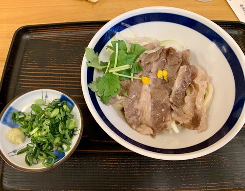 【うどん券行脚】ふる里うどん(肉ぶっかけ)
