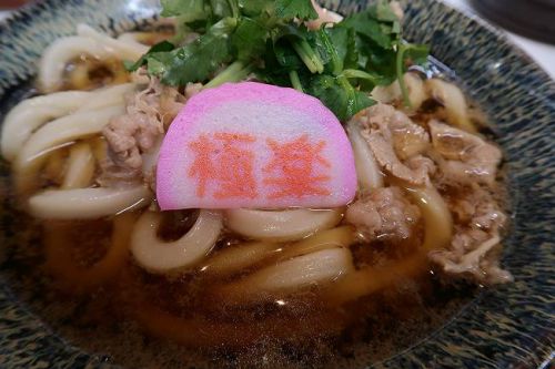 にんにく肉うどん 「まし屋」 @ 玉造
