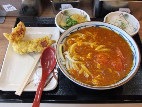 「丸亀製麺 コーナン堺店」-66 石津 絶賛CM中~『トマたまカレーうどん』♪ 220520