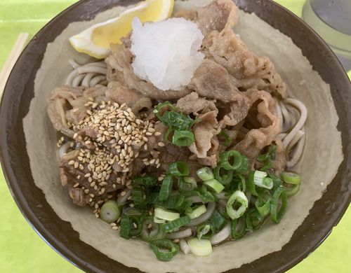 【蕎麦もあるよ】さか枝うどん 本店(肉ぶっかけそば)