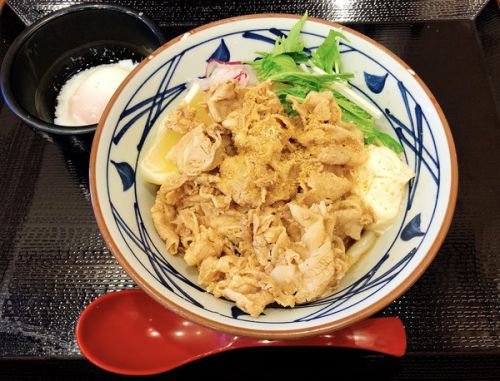 毎月1日は釜揚げうどん半額の日!@丸亀製麺