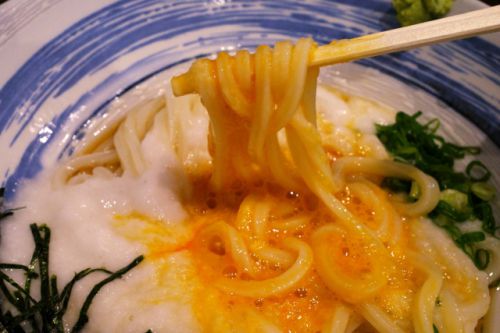 夏は冷たいとろろうどんに限る! 釜揚饂飩 詫間 @ 四天王寺前夕陽ヶ丘 220725