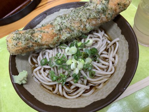 さか枝 本店(ぶっかけそば+ちくわ天)