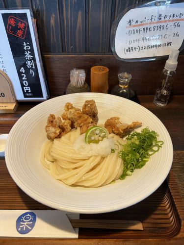 釜あげ饂飩 楽@うどん 大阪 玉出