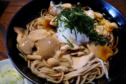 石臼挽き挽きたて蕎麦粉の本格手打ちそば 榑木野 松本駅舎店 @松本駅 なにわの三匹のおっさんwith付添看護師の旅 220828