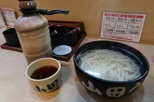 山田製麺所 @ 釜揚うどん 太麺2玉