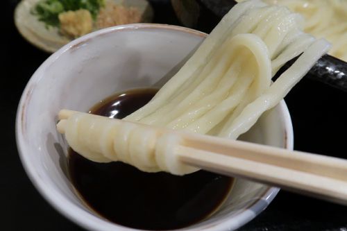 ノビの良いもっちもち食感のうどんは喉越し良くめっちゃ美味しい～♪　釜揚饂飩 詫間 ＠ 四天王寺前夕陽ヶ丘　201224